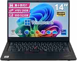 美品 X1 Carbon Gen8 第10世代 i7 16GB SSD オフィス Lenovo ThinkPad X1 Carbon Gen 8 Windows 10 Pro・Core i7